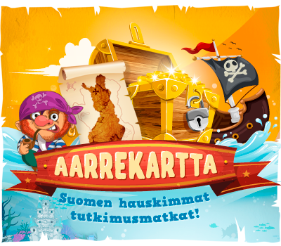 Aarrekartta - Suomen hauskin tiekartta!